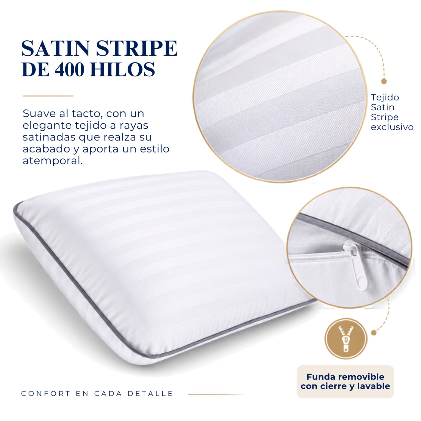 Funda de satín